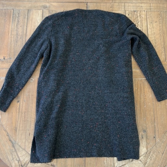 Madewell donegal Kent cardigan coziest knit dark gray - Picture 9 of 12